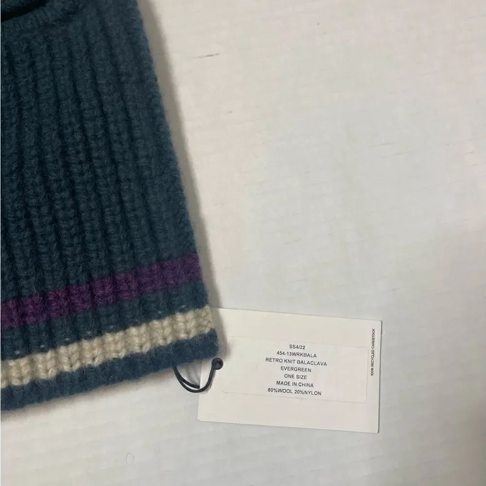 Re/Done Winter hat Retro Knit Balaclava new - Picture 4 of 5